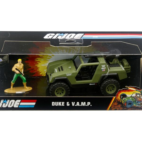 Jada 1:32 G.I. JOE Duke & V.A.M.P. (Matte Green) – Hollywood Rides