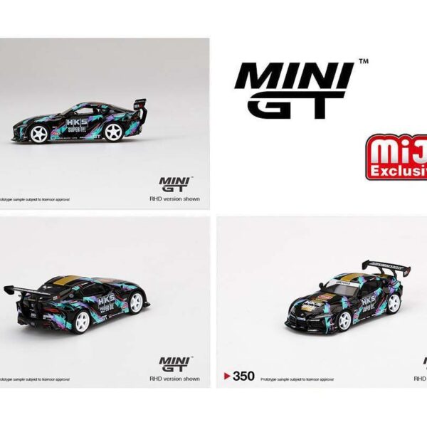 Mini GT 1:64 Toyota GR Supra (A90) 2020 Tokyo Auto Salon – HKS – MiJo Exclusives