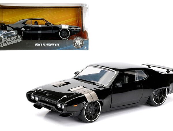Jada 1:24 Domâ€™s 1972 Plymouth GTX  â€“ Fast & Furious