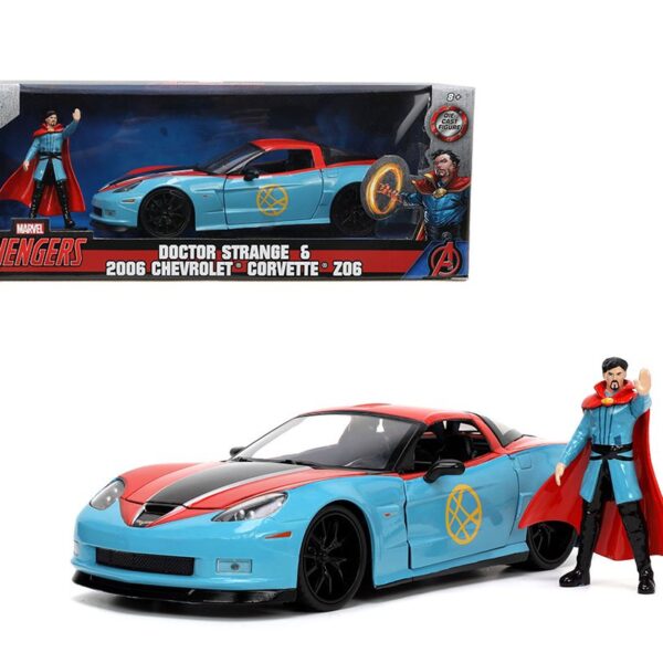 Jada 1:24 Doctor Strange & 2006 Chevrolet Corvette Z06 – Marvel Avengers