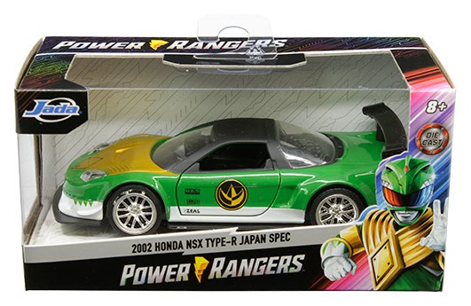 Jada 1:32 Green Ranger 2002 Honda NSX Type-R Japan Spec – Power Rangers