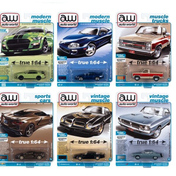 Auto World 1:64 Premium 2022 Release 2A Assortment