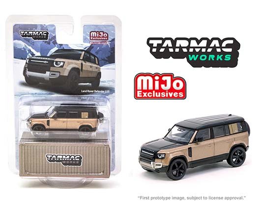 Tarmac Works 1:64 Mijo Exclusive Land Rover Defender 110 Limited Edition