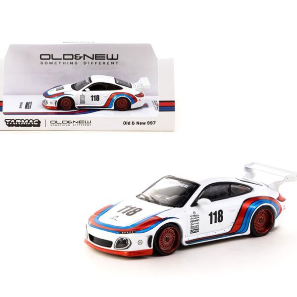 Tarmac Works 1:64 Old & New 997 White