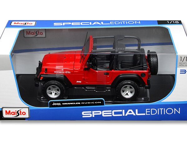 Maisto 1:18 2013 Jeep Wrangler Rubicon – Special Edition