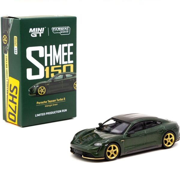 Mini GT 1:64 Tarmac Works SHMEE 150 Porsche Taycan Turbo S