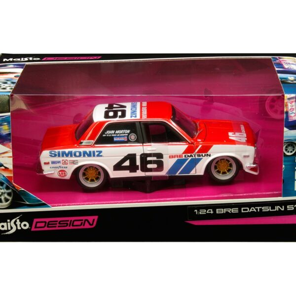 Maisto 1:24 BRE Datsun 510 #46  – Tokyo Mod