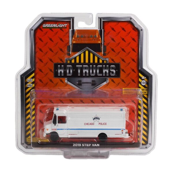 Greenlight 1:64 HD Trucks Series 23 – 2019 Step Van – City of Chicago Police Department (CPD)