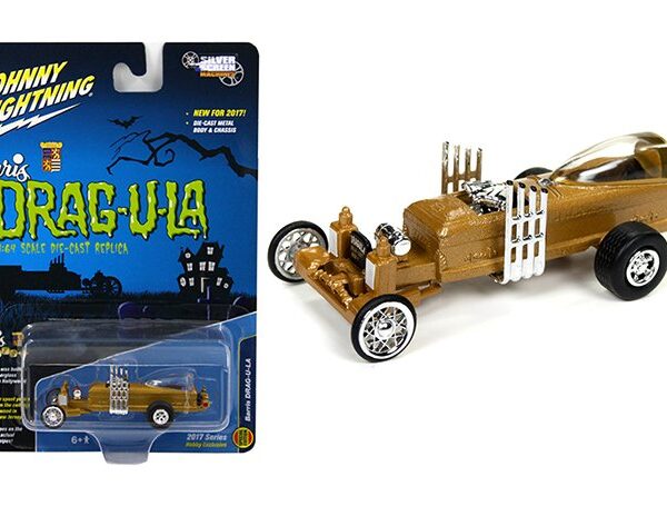 Johnny Lightning 1:64 Barris Drag-U-La â€“ 2017 Silver Screen Machines