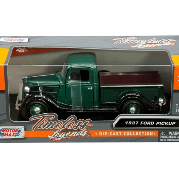Motormax 1:24 1937 Ford Pickup – Timeless Legends