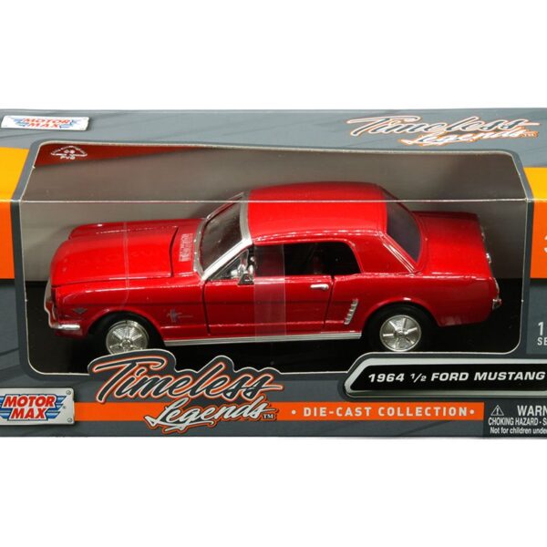 Motormax 1:24 1964 1/2 Ford Mustang â€“ Timeless Legends