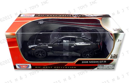 Motormax 1:24 2008 Nissan GT-R
