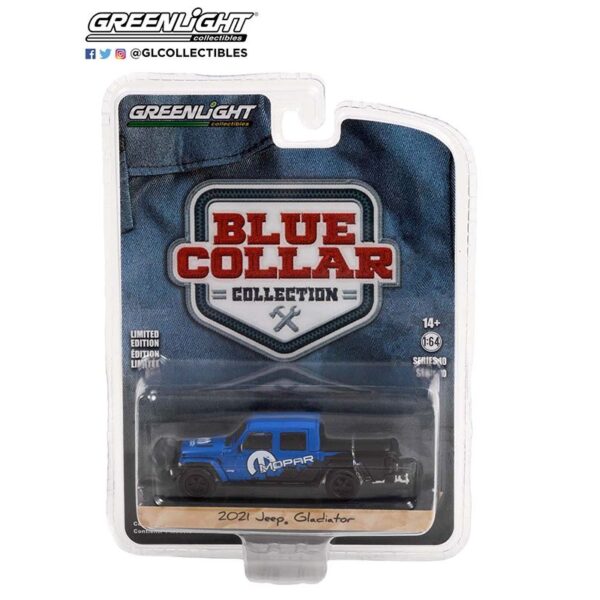 Greenlight 1:64 Blue Collar Collection Series 10 – 2021 Jeep Gladiator MOPAR