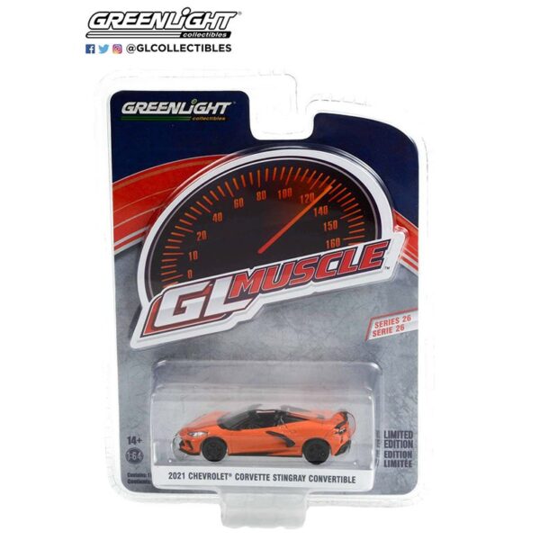 Greenlight 1:64 Greenlight Muscle Series 26 – 2021 Chevrolet Corvette Convertible