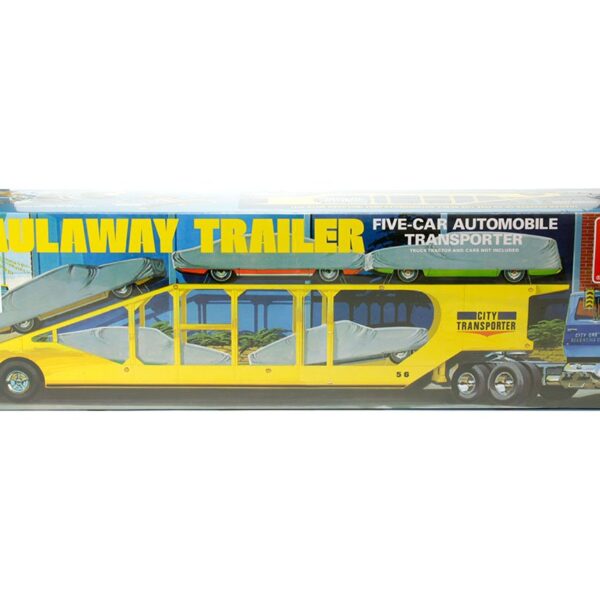 AMT Model Kit 1:25 Haulaway Trailer Five-Car Automobile Transporter