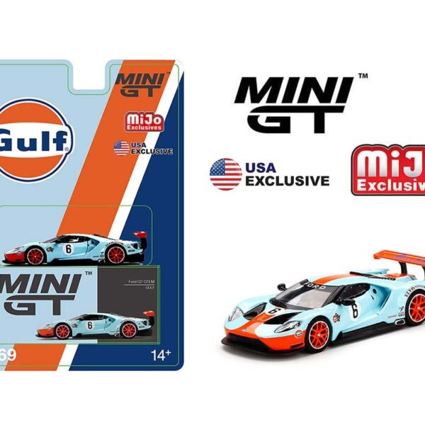 Mini GT 1:64 MiJo Exclusives Ford GT GTLM Gulf