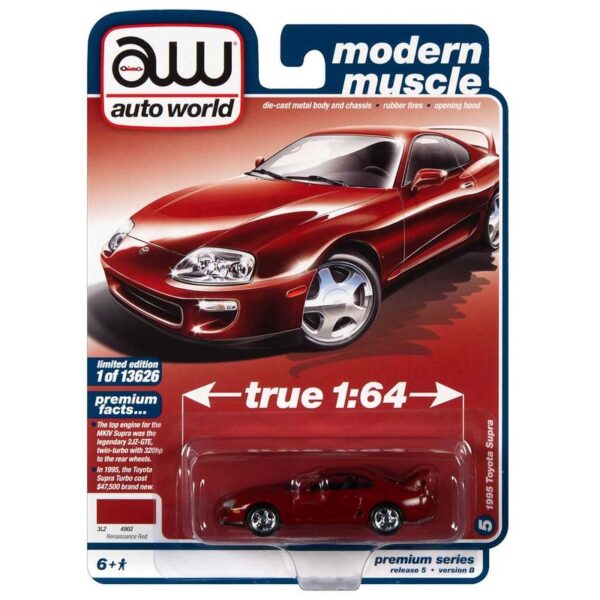 Auto World 1:64 Toyota 1955 Supra Renaissance (Red)