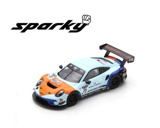 Sparky 1:64 Porsche GT3 R GPX Racing No.36 “The Spade” Gulf