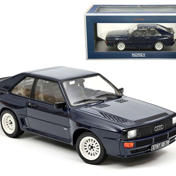 Norev 1:18 1985 Audi Sport Quattro (Dark Blue)