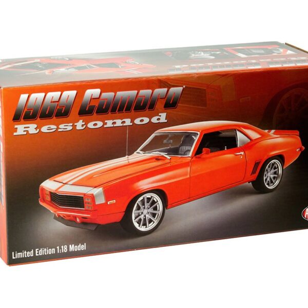 ACME 1:18 1969 Chevrolet Camaro Restomod (Hugger Orange) Limited 1 of 800
