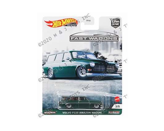 Hot Wheels 1:64 Car Culture 2021 B – Fast Wagons Volvo Amazon Wagon Solid Pack