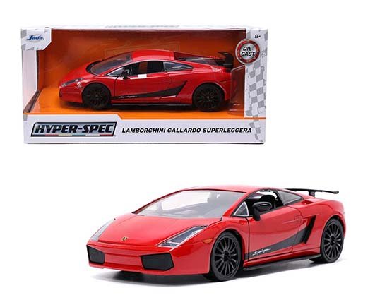 Jada 1:24 Hyper-spec – Lamborghini Gallardo Superleggera Red