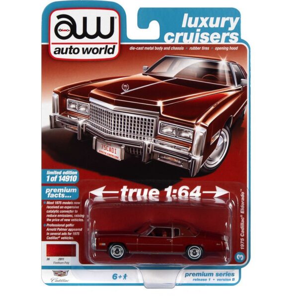 Auto World 1:64 Premium 1975 Cadillac Eldorado
