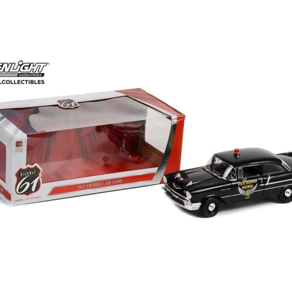 Highway 61 1:18 1957 Chevrolet 150 Sedan – Ohio State Highway Patrol