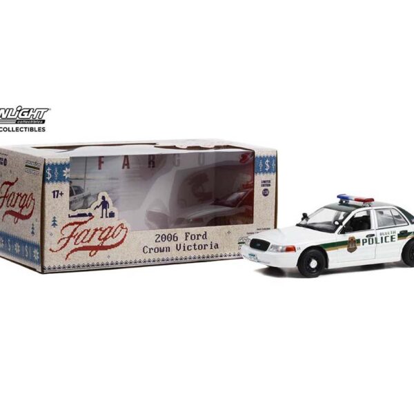 Greenlight 1:24 Fargo (2014-2020 TV Series) 2006 Ford Crown Victoria Police Interceptor