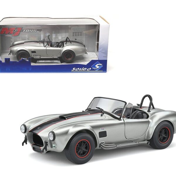 Solido 1:18 1965 Shelby Cobra 427 MKII Silver