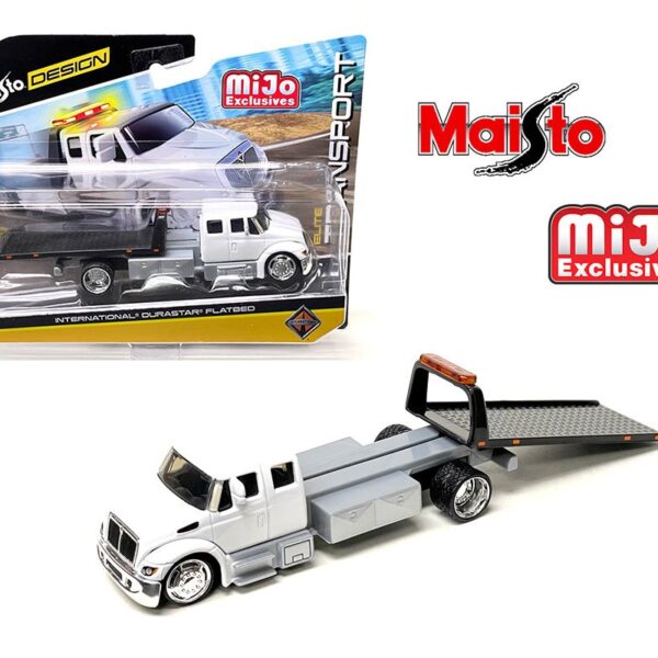 Maisto 1:64 International Durastar Flatbed Limited 3,600 Pcs – Elite Transport- Mijo Exclusives