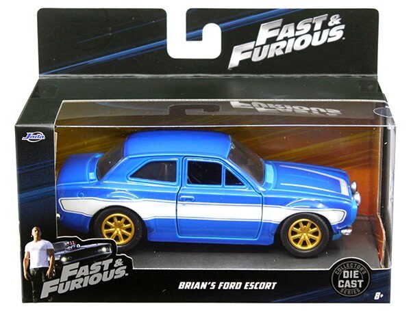 Jada 1:32 Brian’s Ford Escort RS2000 MK1 â€“ Fast & Furious