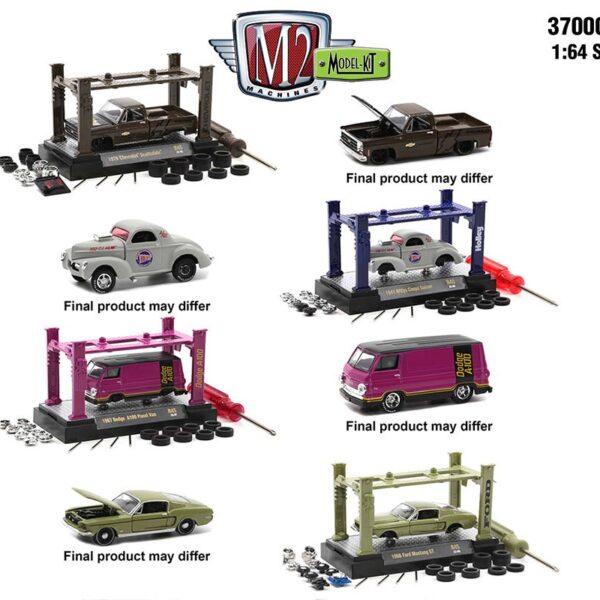 M2 Machines 1:64 Auto Kit Series 45 Assortment