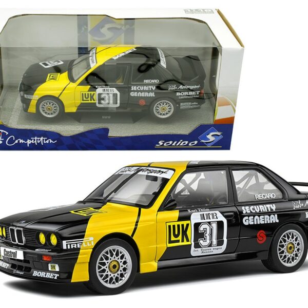 Solido 1:18 BMW E30 M3 DTM 1988 #31 K.Thiim