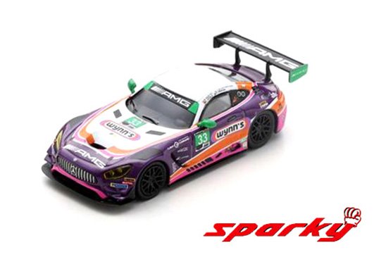 Spark Model 1:64 Mercedes-AMG GT3 No.33 24H Daytona 2019 Team Riley Motorsports – B. Keating / J. Bleekemolen / L. Stolz / F. Fraga