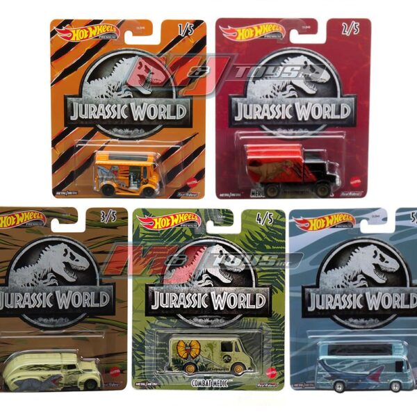 Hot Wheels 1:64 Pop Culture 2022 Q Case Jurassic World