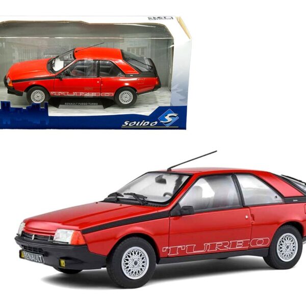 Solido 1:18 1980 Renault Fuego Turbo (Red)