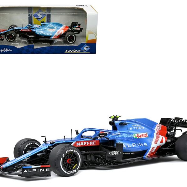 Solido 1:18 Alpine A521 – GP Hungary 2021 – #31 E.Ocon