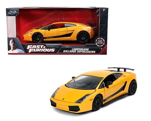 Jada 1:24 Lamborghini Gallardo Superleggera – Fast & Furious