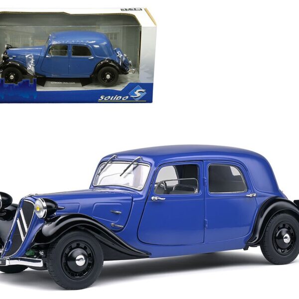 Solido 1:18 1937 CitroÃ«n Traction (Two-Tone Blue/Black)