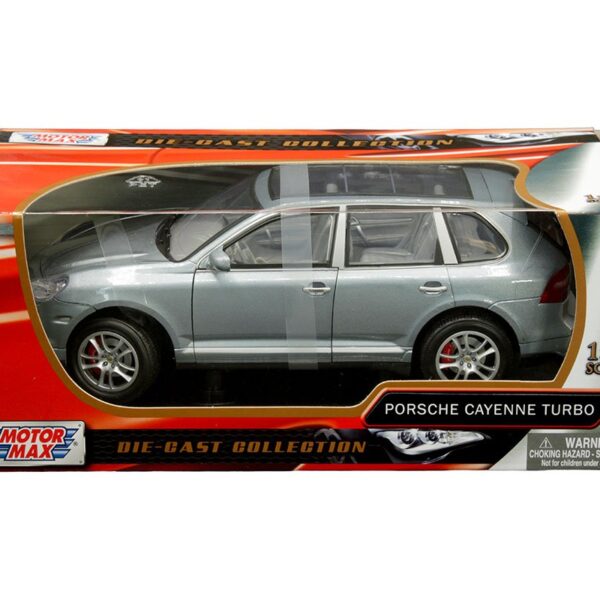 Motormax 1:18 Porsche Cayenne Turbo (Silver)