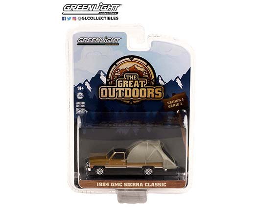 GL 1:64 The Great Outdoors Ser 1 GMC 1984 Sierra Tent