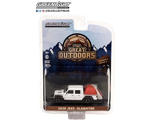 GL 1:64 The Great Outdoors Ser 1 Jeep 2020 Gladiator Tent