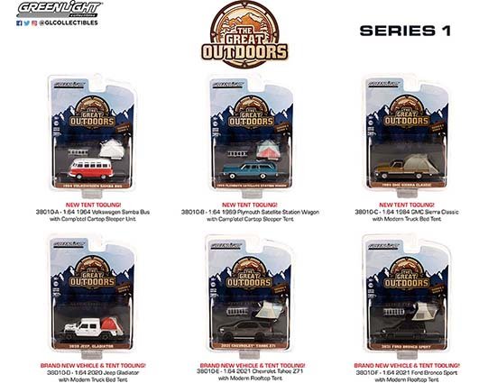 GL 1:64 The Great Outdoors Ser 1 Assortment