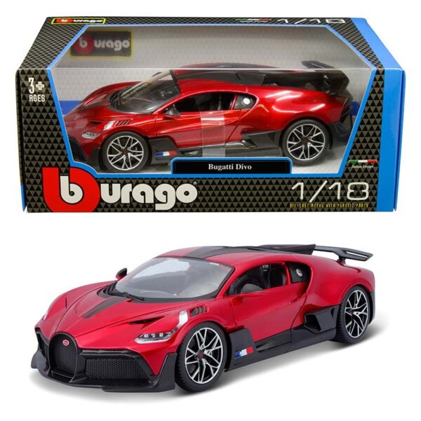 Bburago 1:18 Bugatti Divo (Red)