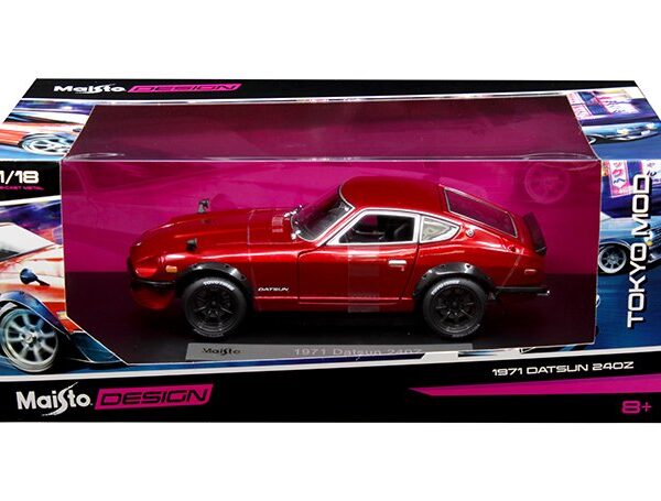 Maisto 1:18 Tokyo Mod 1971 Datsun 240Z Red