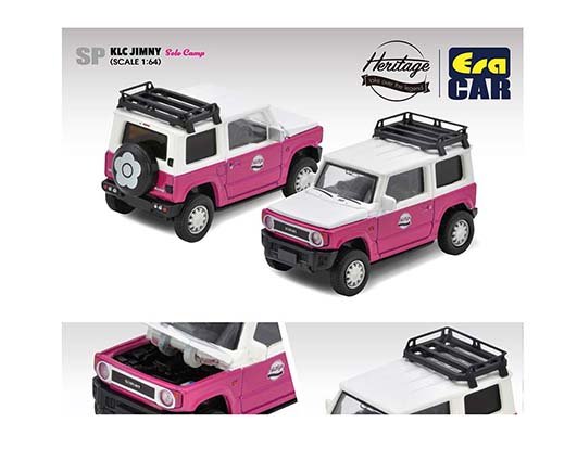 ERA Car 1:64 KLC Jimny Solo Camp  Pink