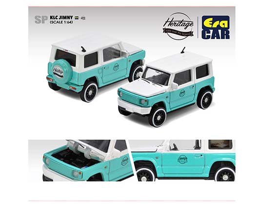 ERA Car 1:64 KLC Jimny Heritage blue