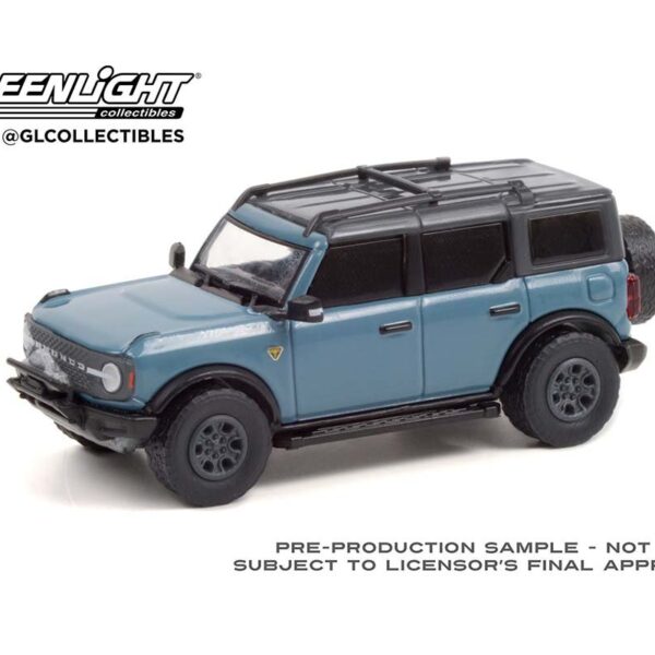 Greenlight 1:64 All-Terrain Series 12 – 2021 Ford Bronco 4-Door Badlands Blue