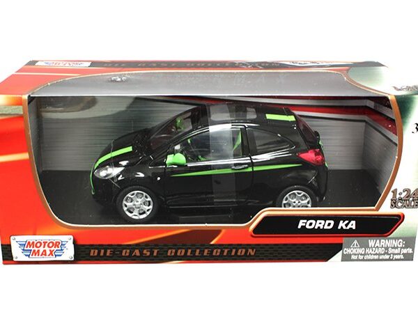 Motormax 1:24 Ford KA Black